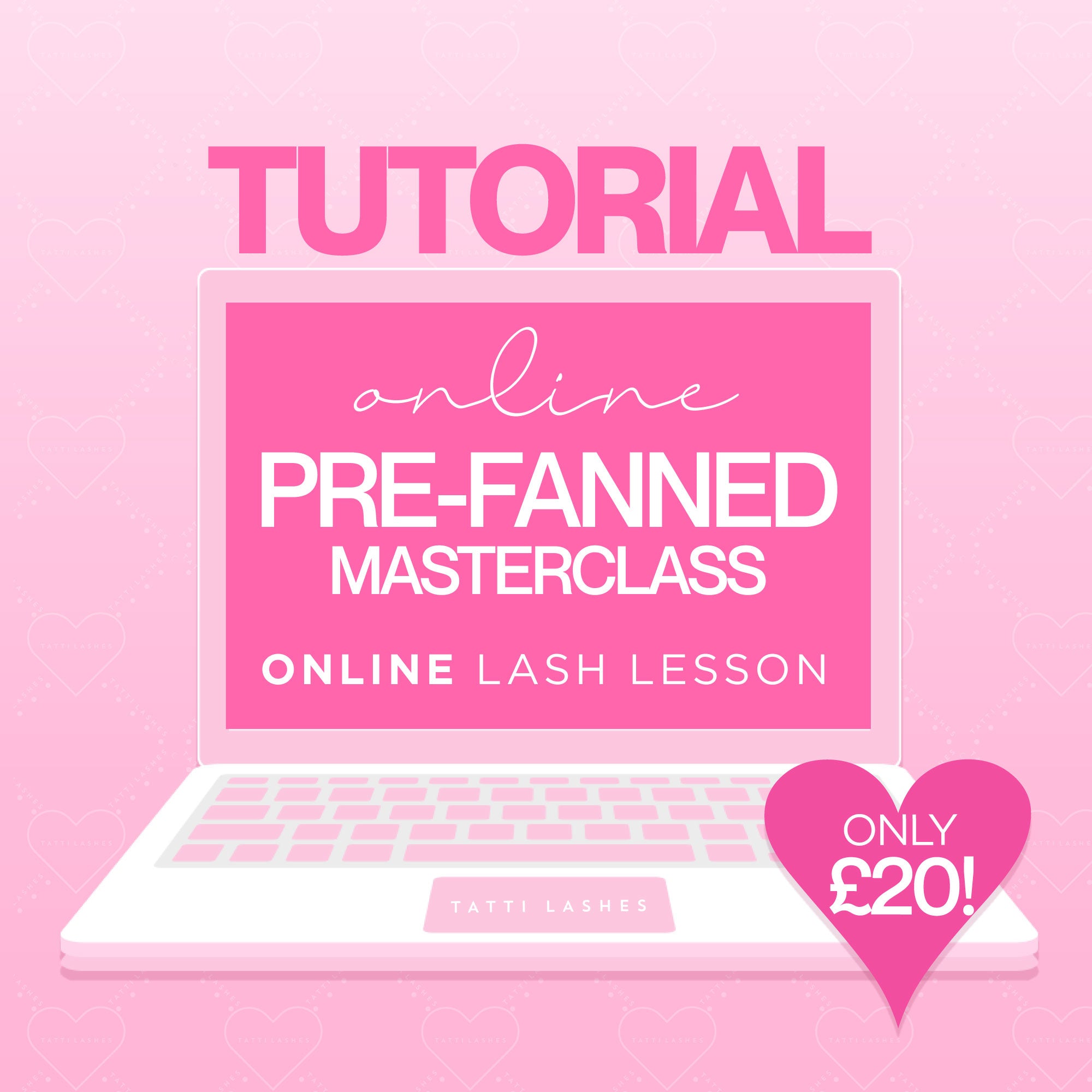 ONLINE PRE-FANNED EXTENSIONS MASTERCLASS